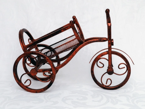 Metal bicycle Wine Holder-750